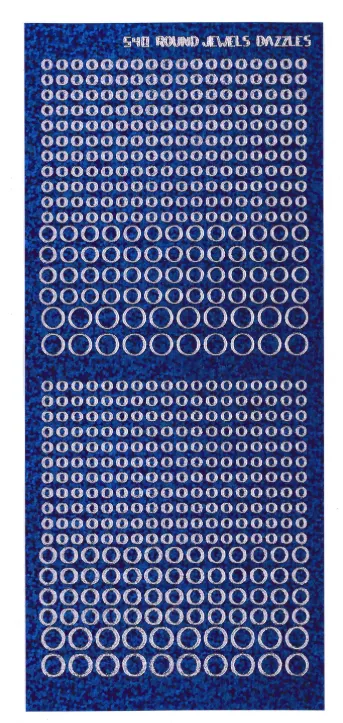 Blue Sparkle Jewel Dazzles™ Stickers